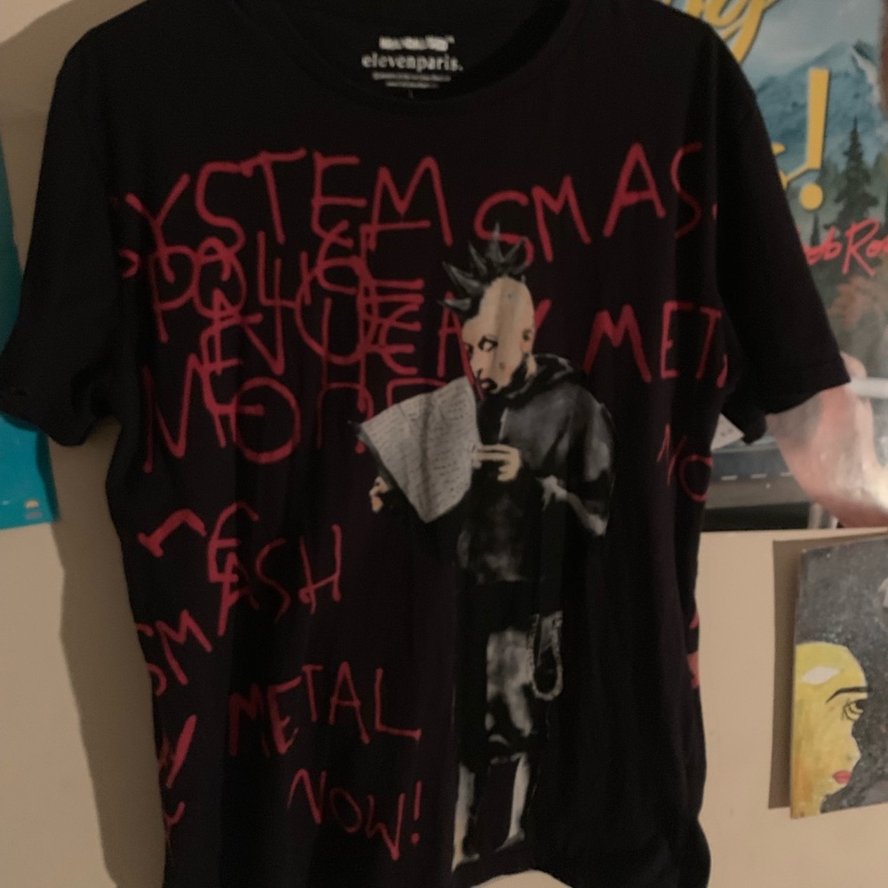 Gothic Graphic Tee Rarely Worn